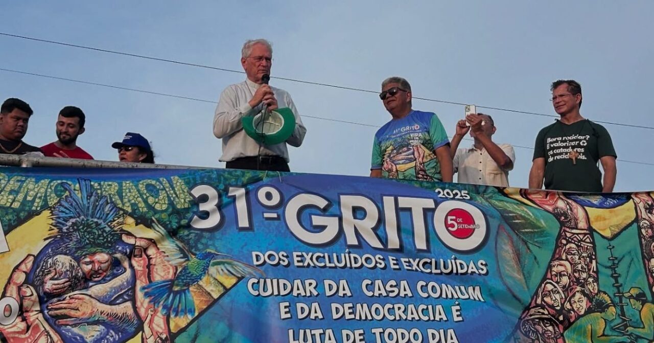 Cardeal Leonardo Steiner participa do Grito dos Excluídos em Manaus