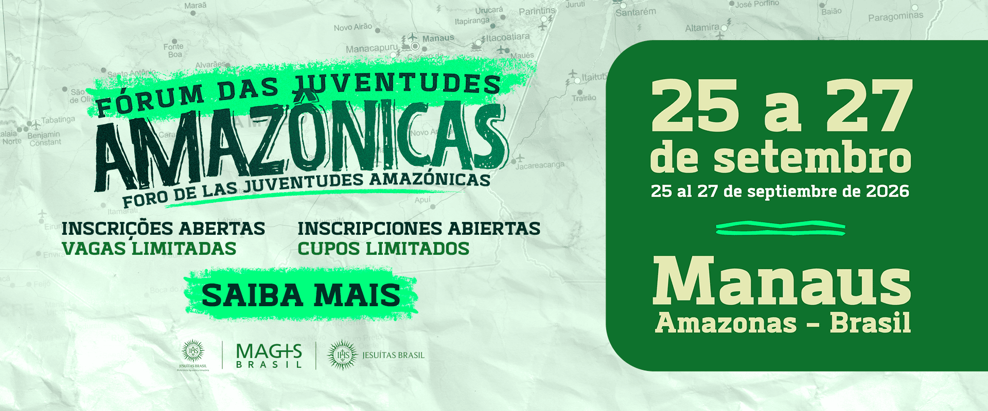 Juventudes da Amazônia se reúnem em Manaus para diálogo e construção coletiva
